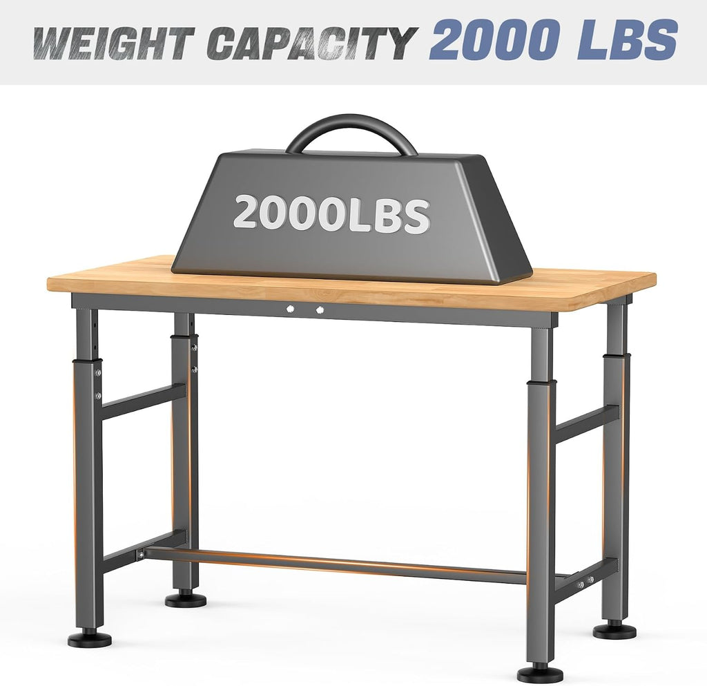 Rubberwood Heavy Duty Workbench
