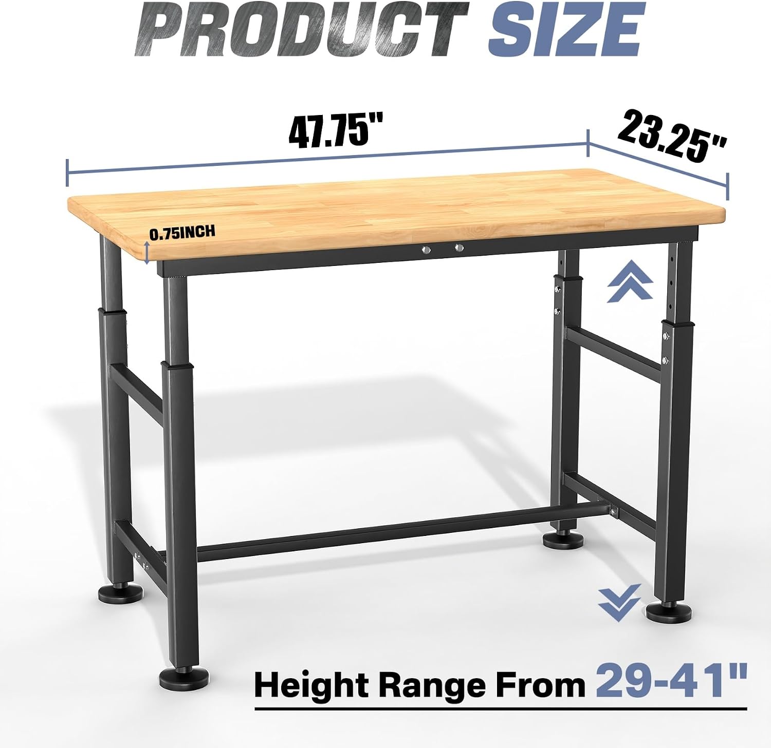 Rubberwood Heavy Duty Workbench