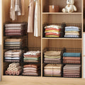 Black 4-Pack Stackable Metal Closet Storage Bins